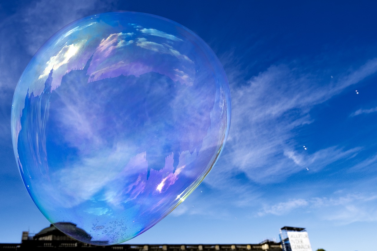 bubble soap bubble colorful free photo