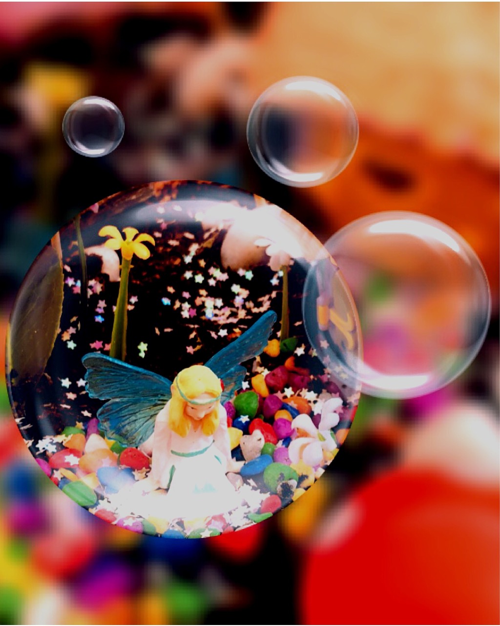 bubble  fairy  fantasy free photo