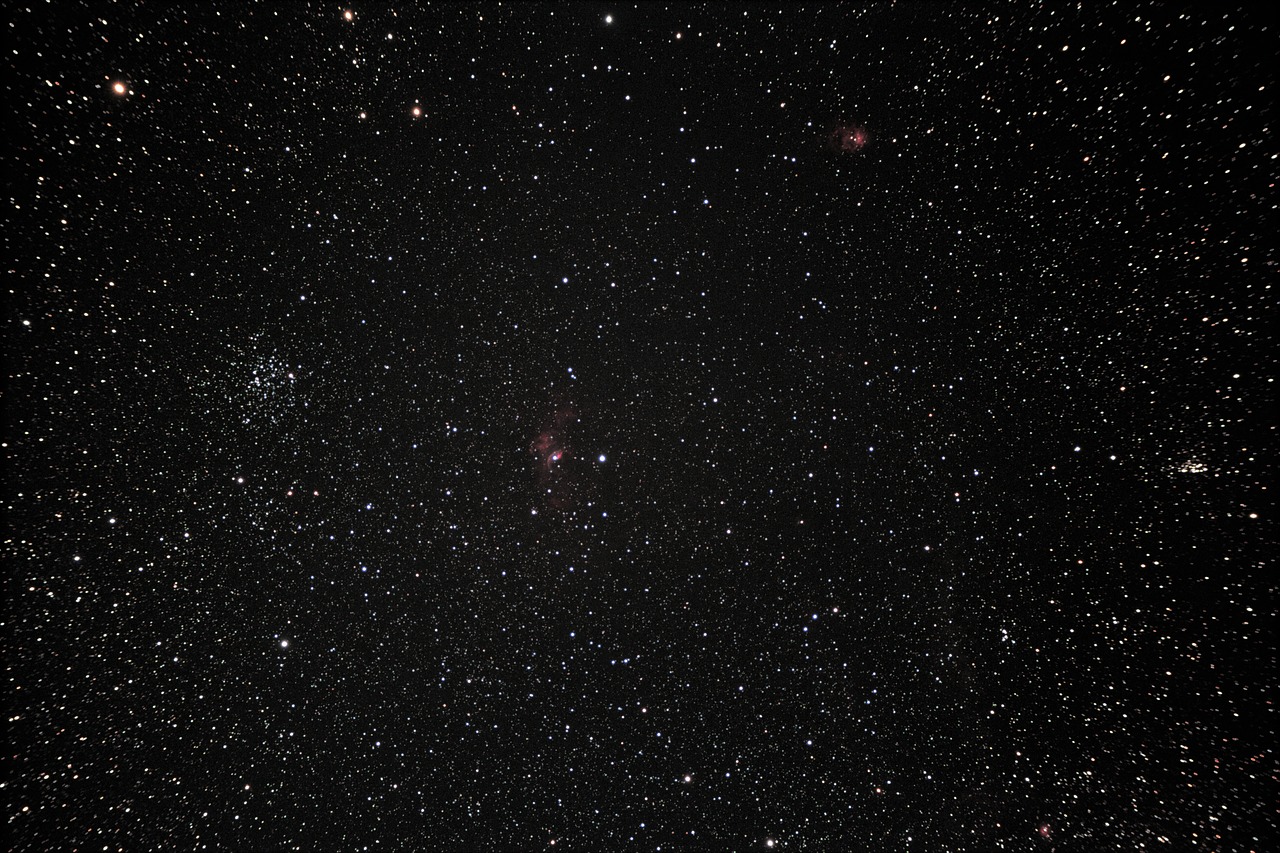 bubble nebula  nebula  space free photo