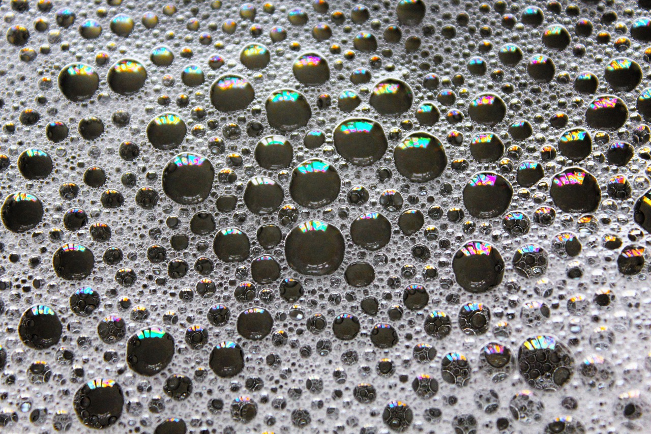 bubbles rainbow soap free photo