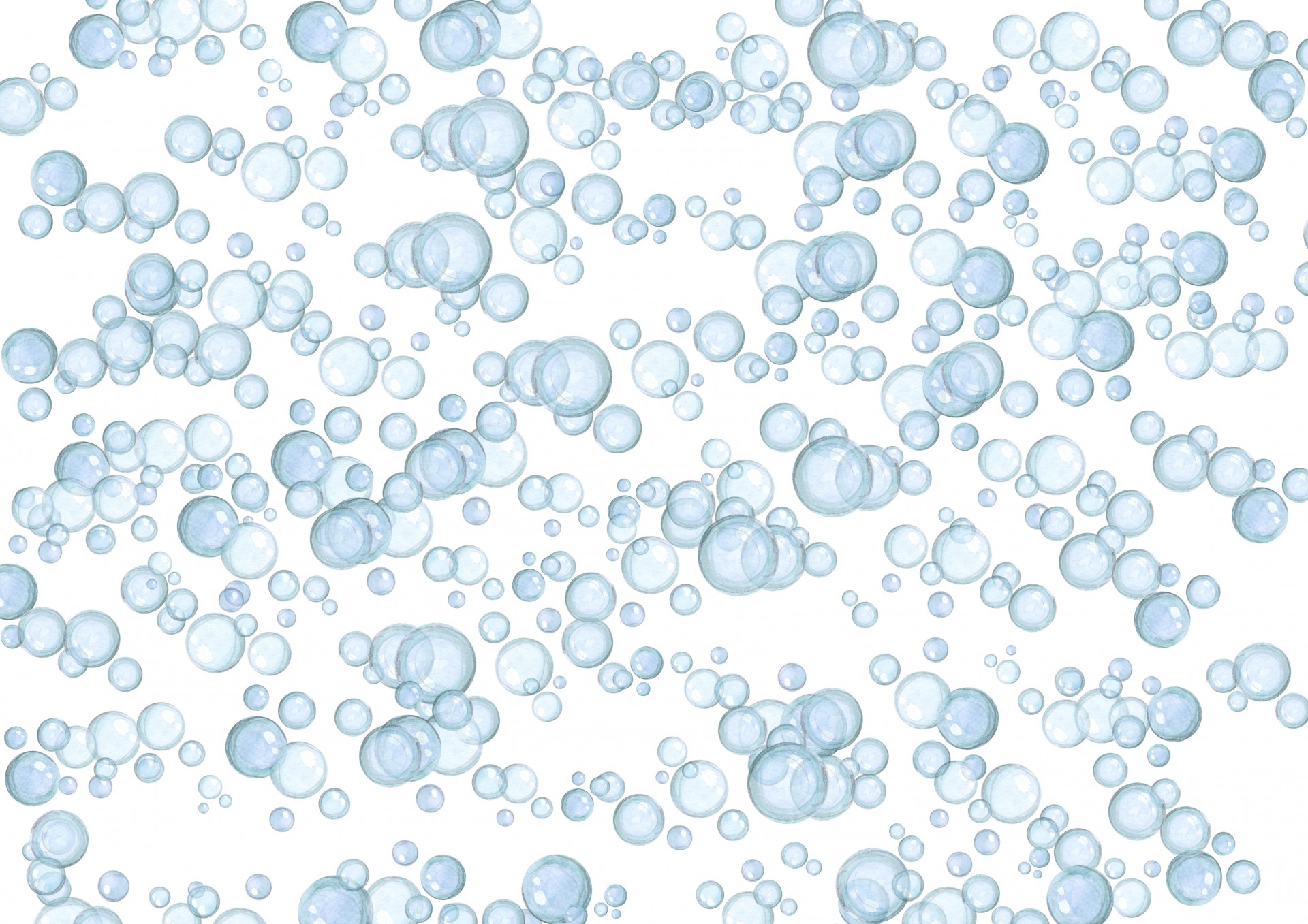 bubbles blue pattern free photo