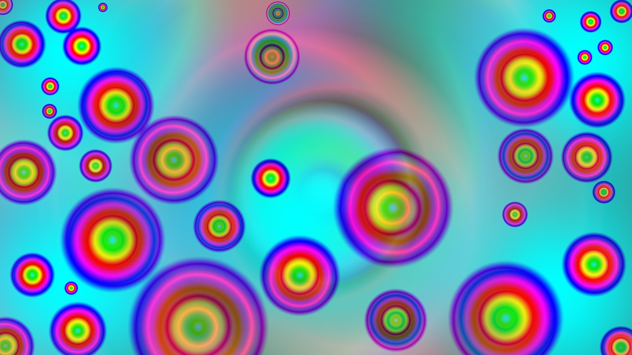 bubbles colorful creative free photo