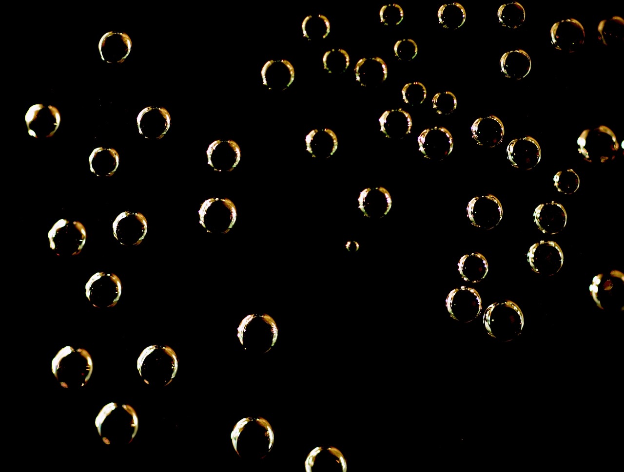 bubbles fantasy light free photo