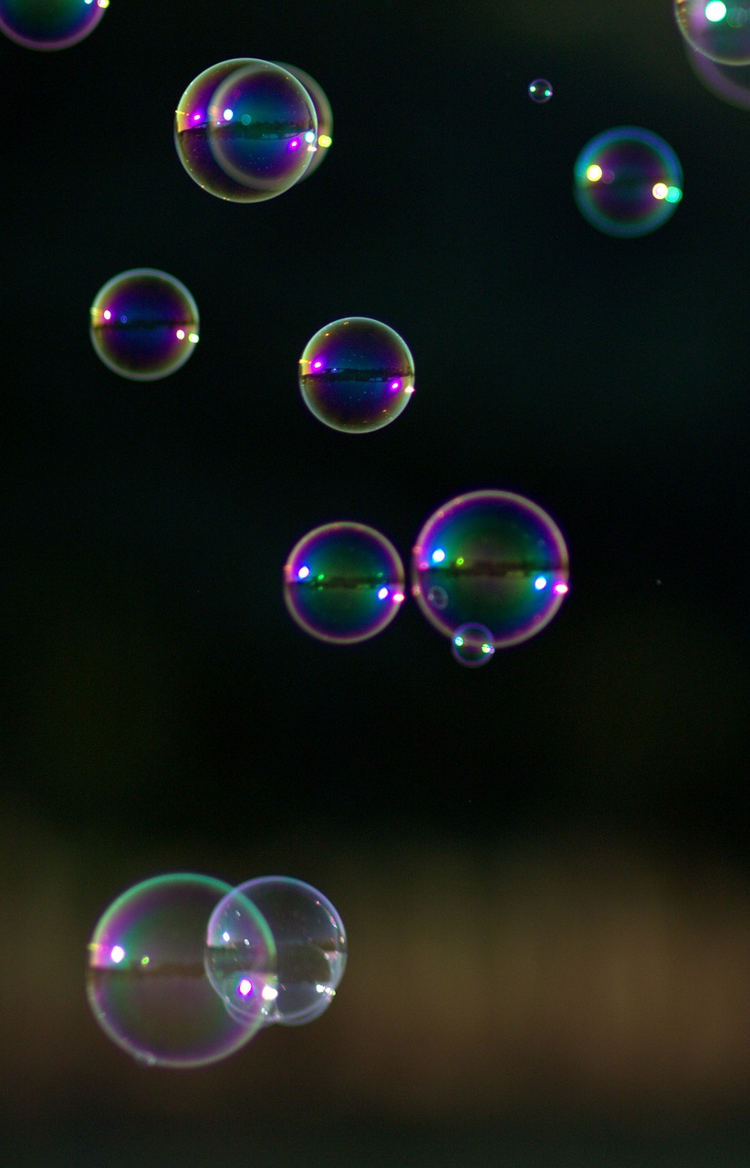 bubbles soap coloring free photo