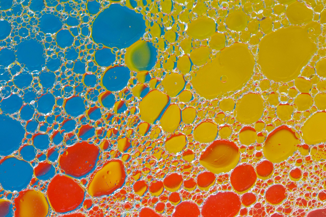 bubbles  abstract  lights free photo