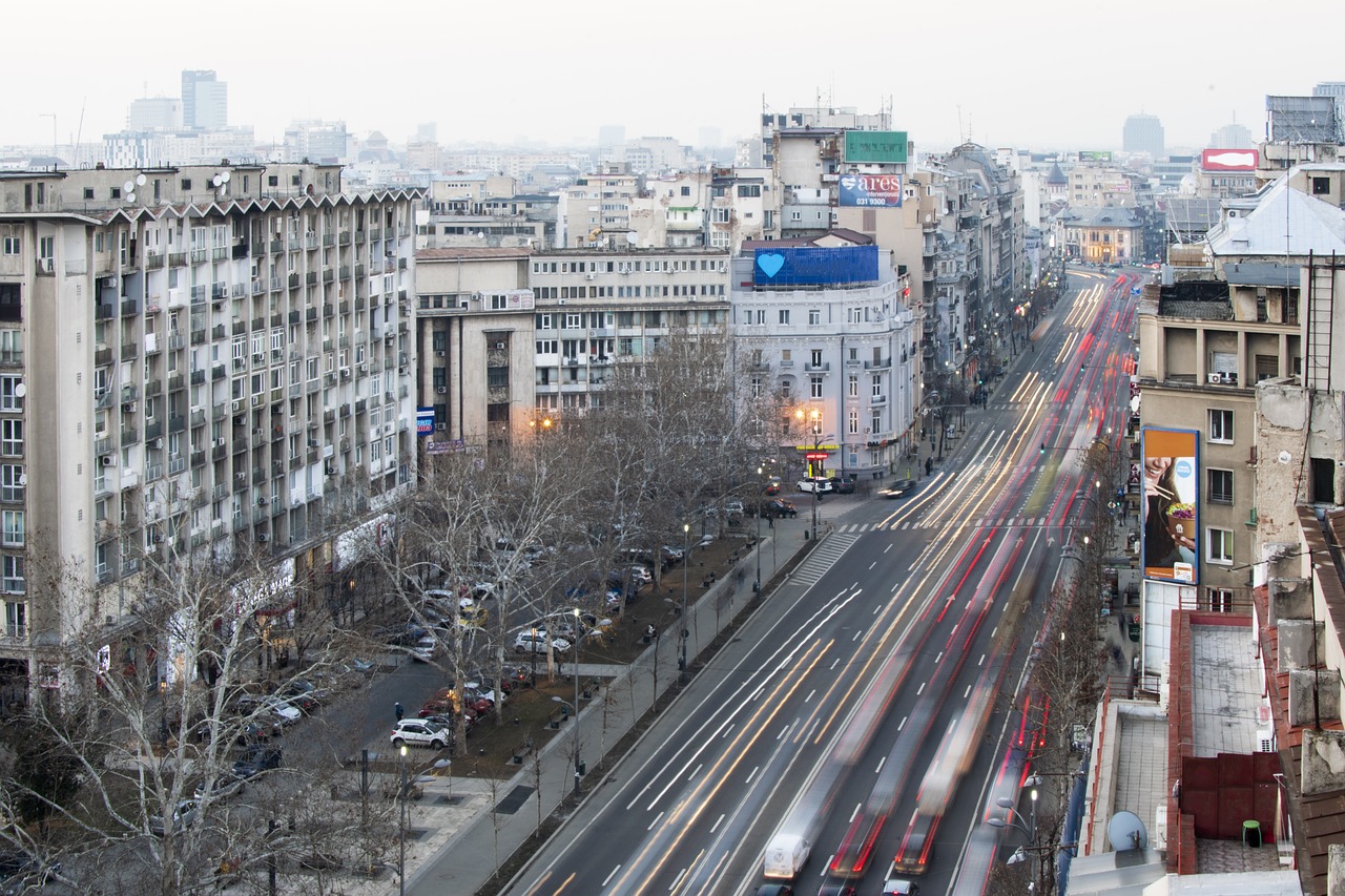 bucharest  night  romania free photo