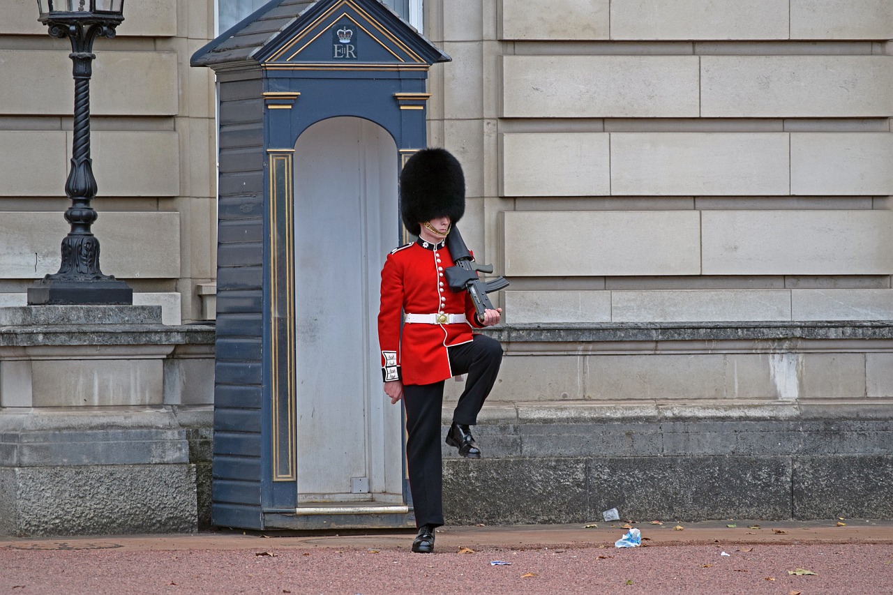 buckingham palace guard london england free photo