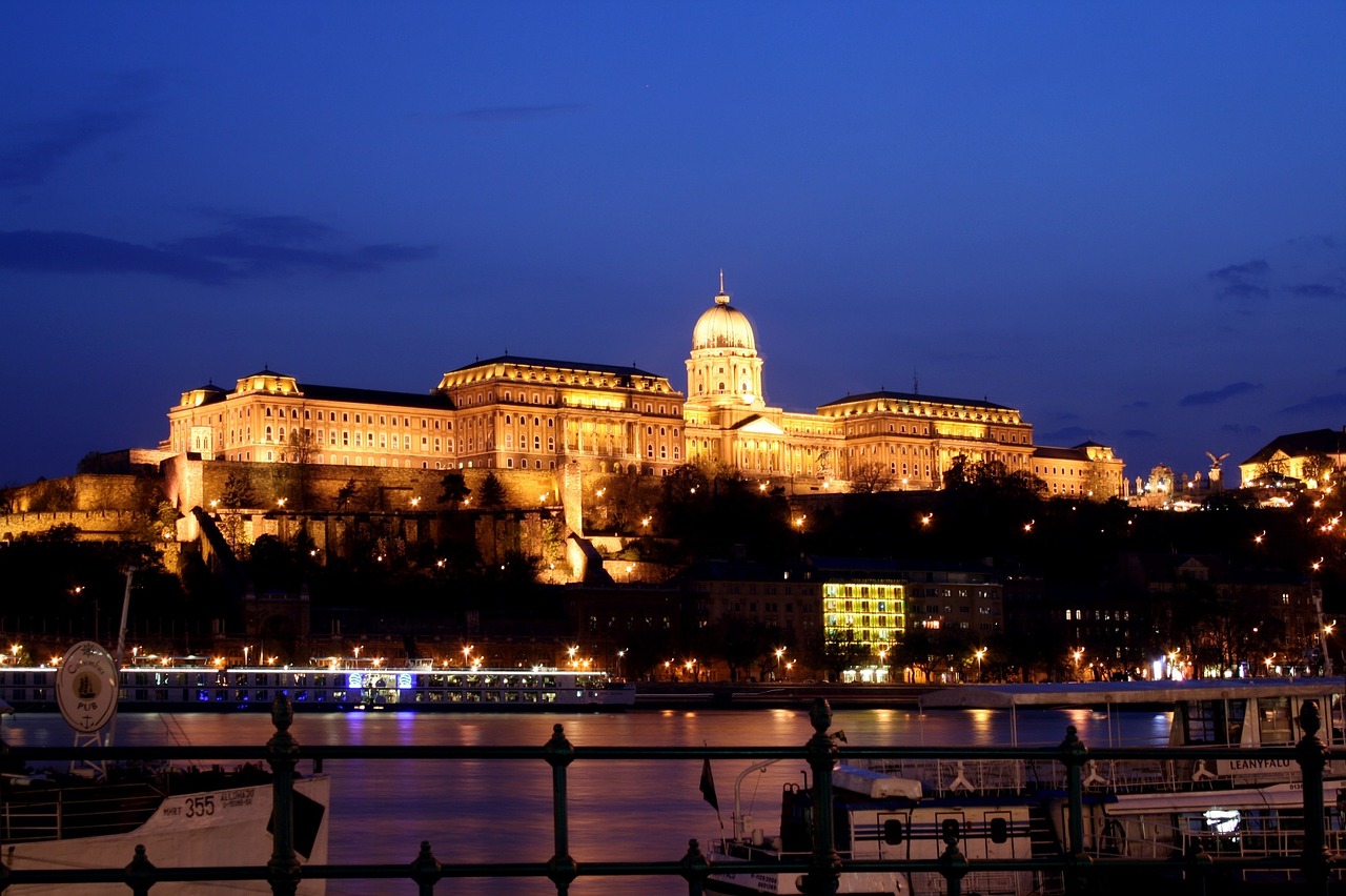 buda castle danube river budapest free photo