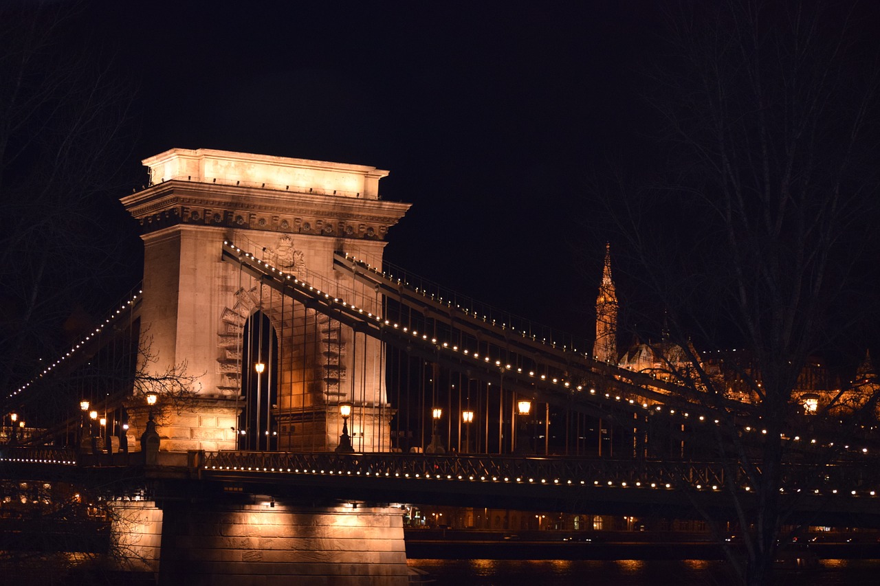 budapest bridge chain bridge free photo