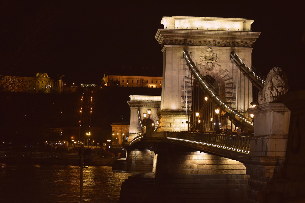 budapest bridge chain bridge free photo