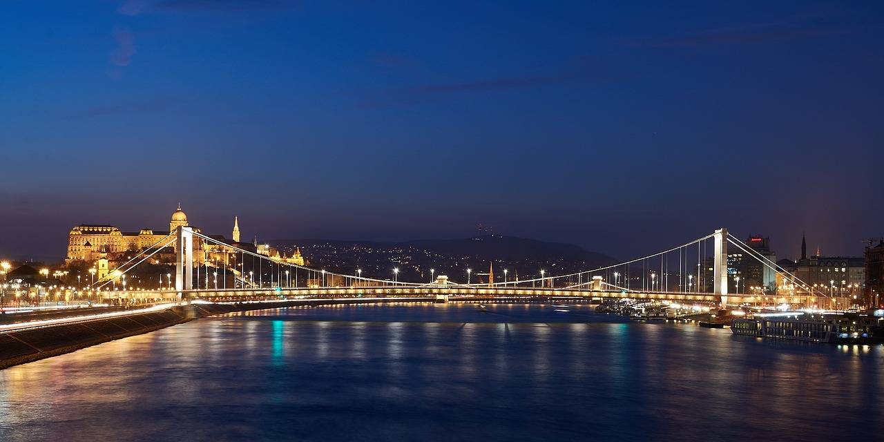 budapest elisabeth bridge danube free photo