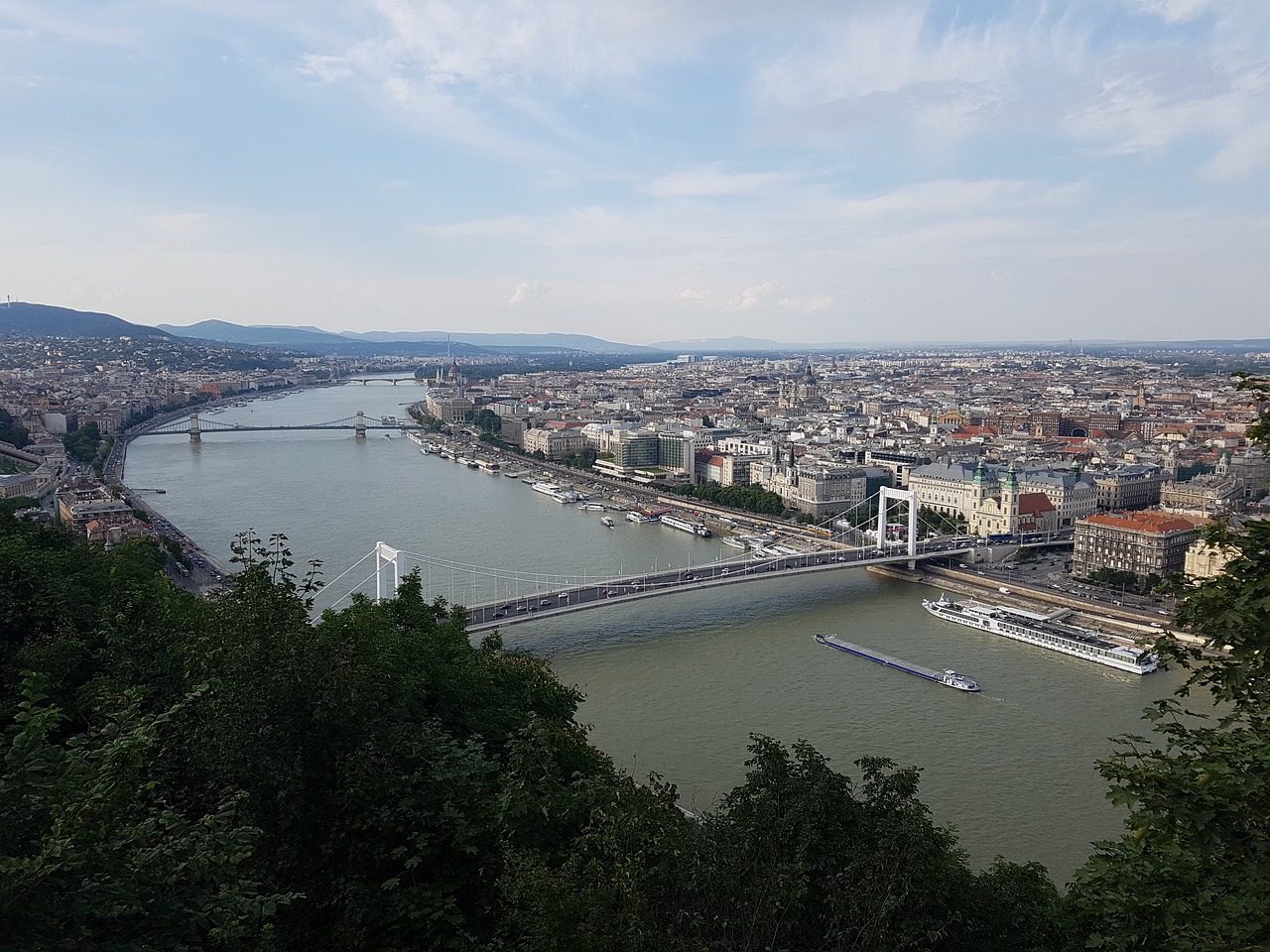 budapest panorama city view free photo