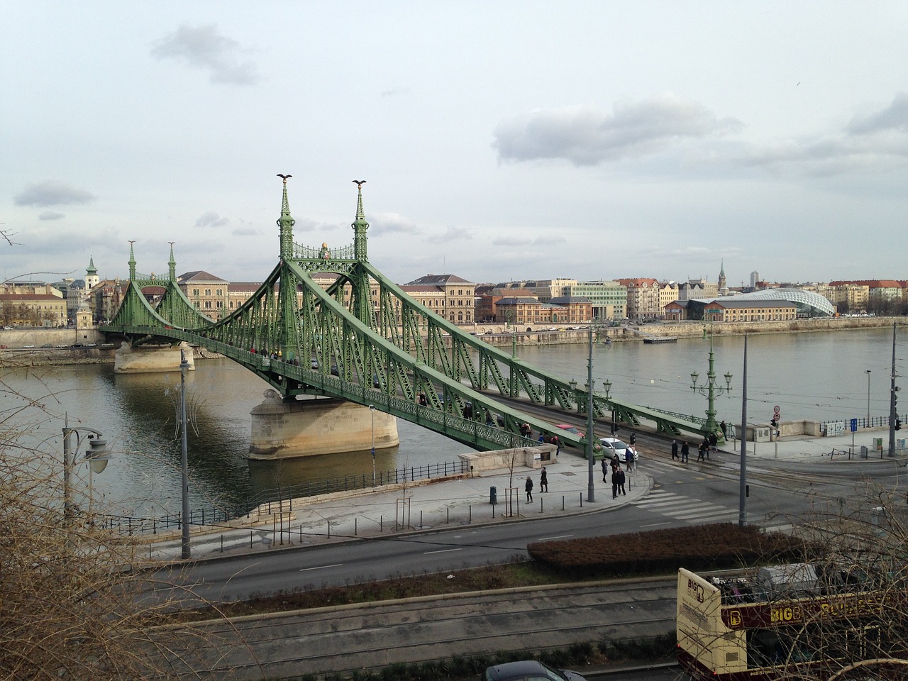 budapest bridge river free photo