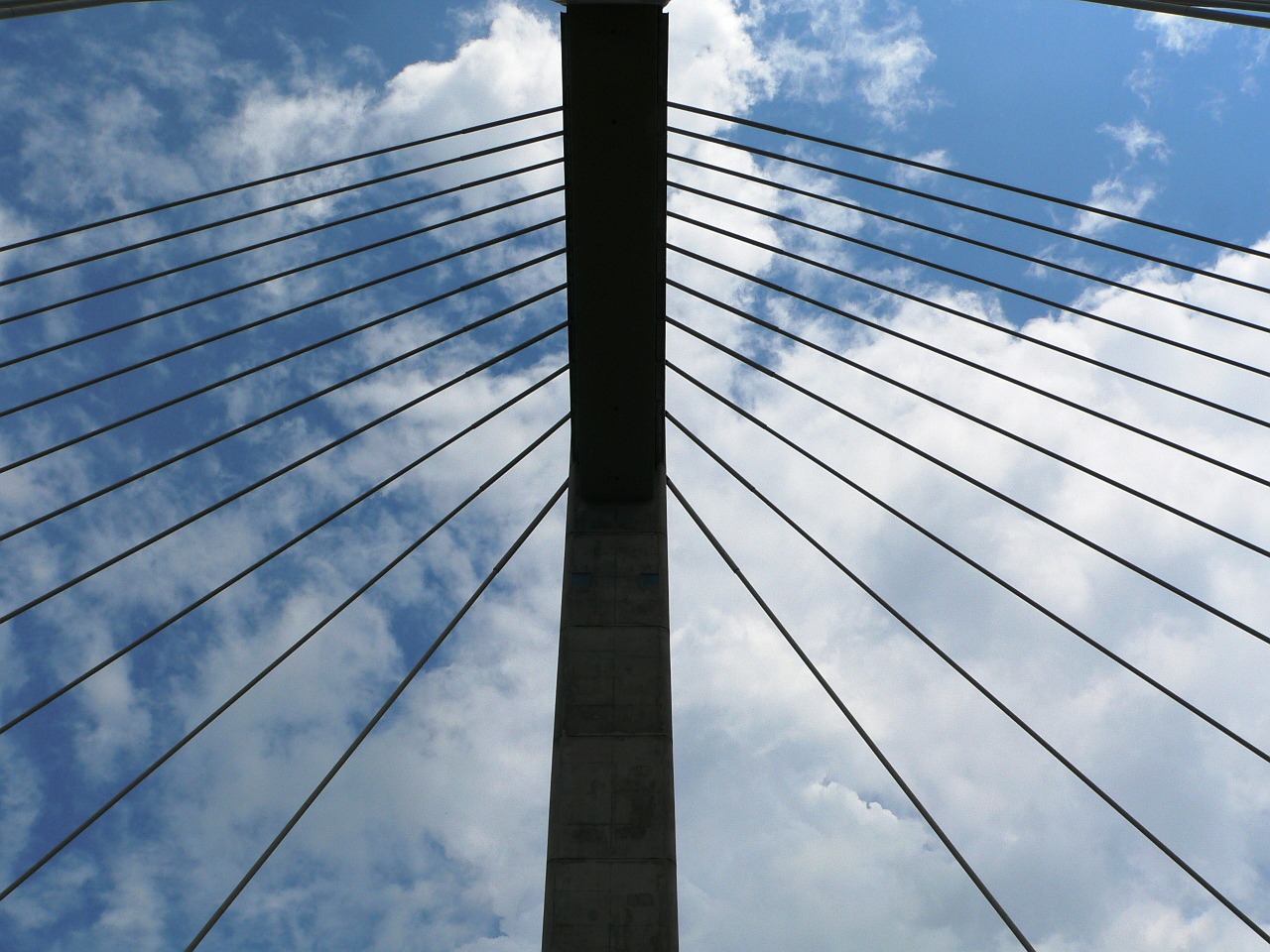 budapest megyeri bridge architecture free photo