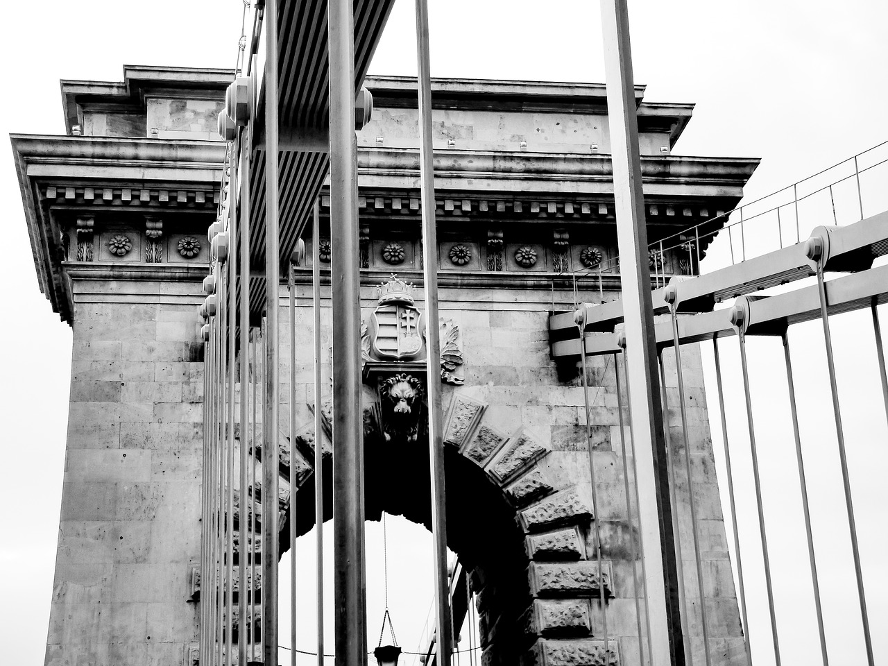 budapest chain bridge bridge free photo