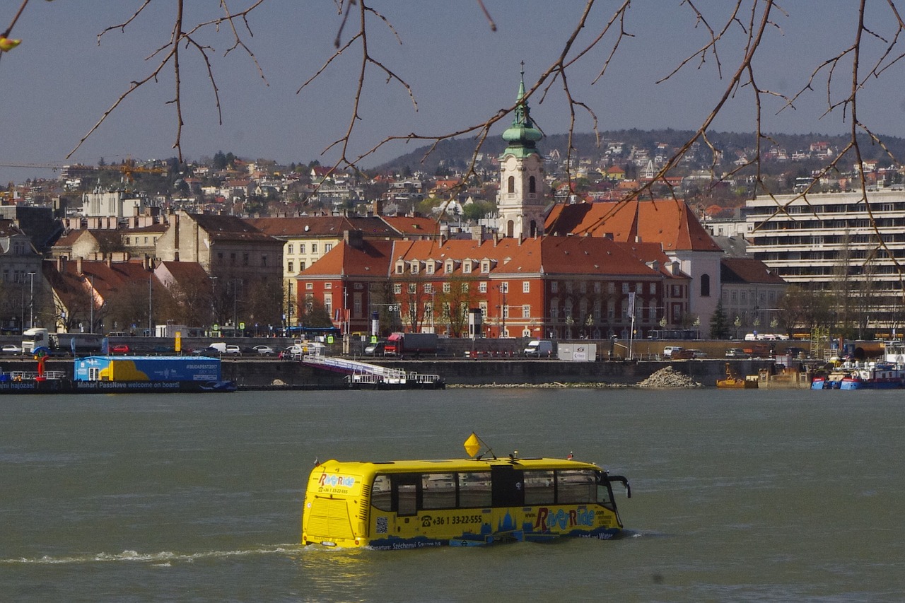 budapest river bus free photo