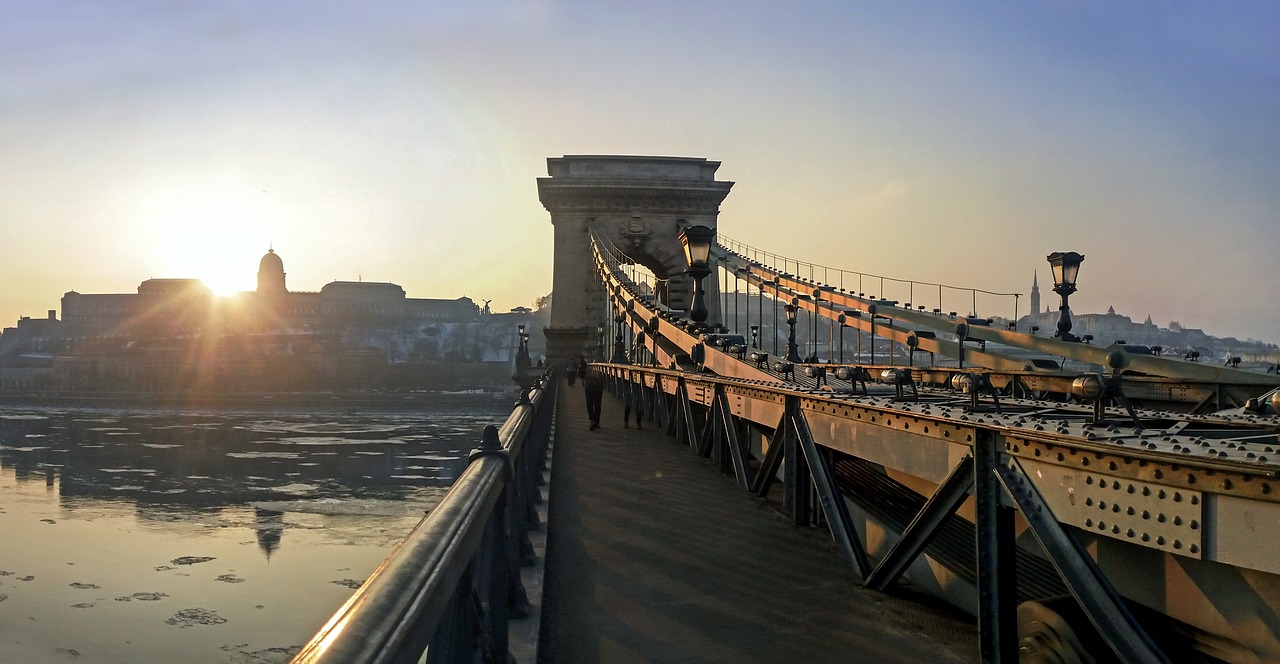 budapest bridge chain bridge free photo