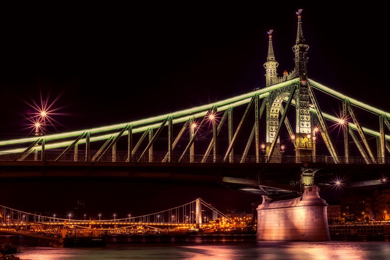 budapest hungary liberty bridge free photo