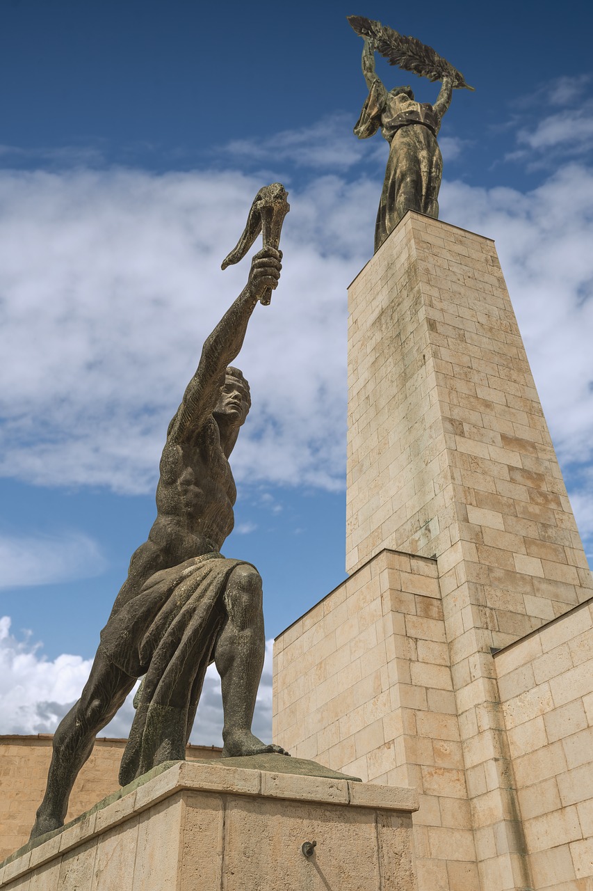 budapest  statues  monument free photo