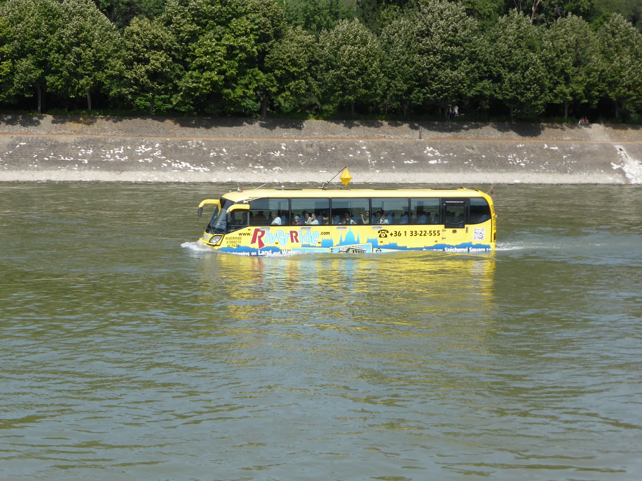 budapest danube water bus free photo