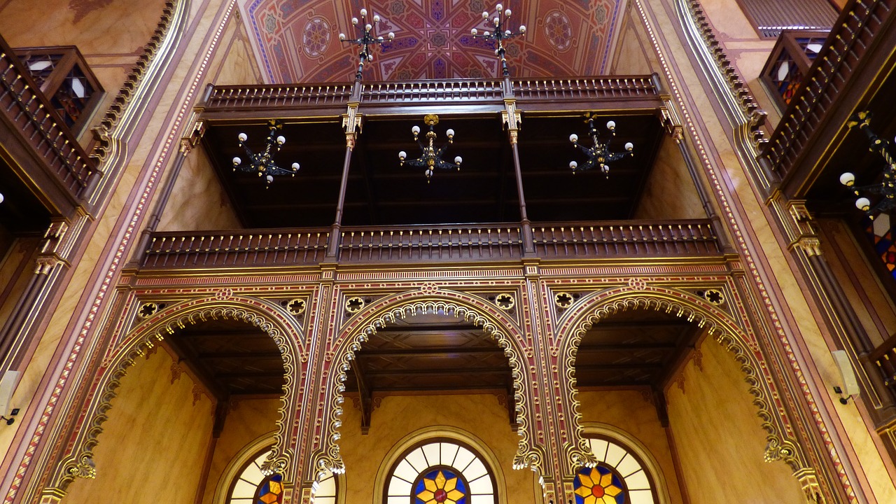 budapest hungary synagogue building free photo