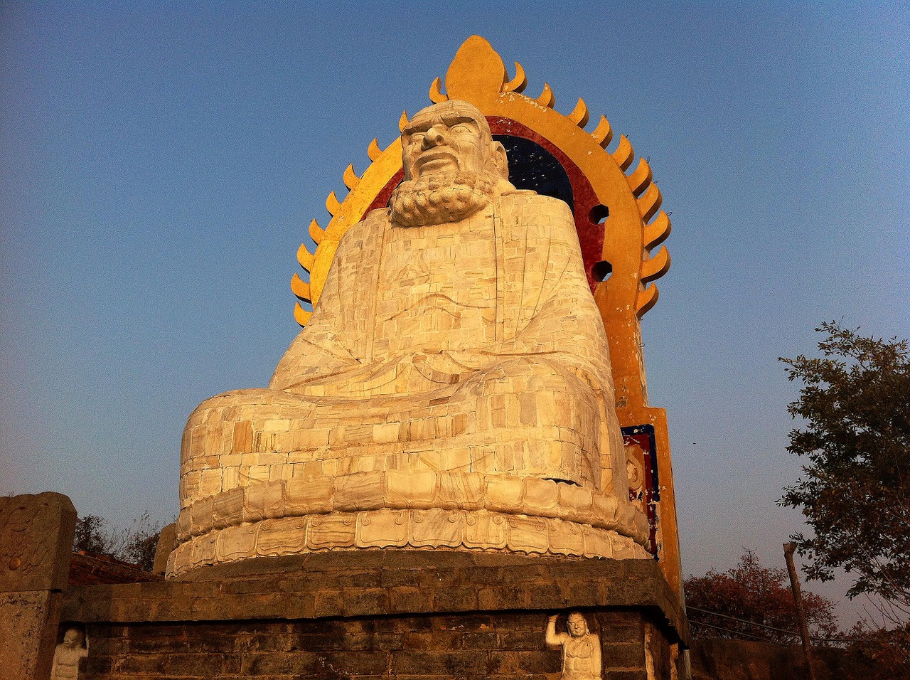 buddha statue stone free photo