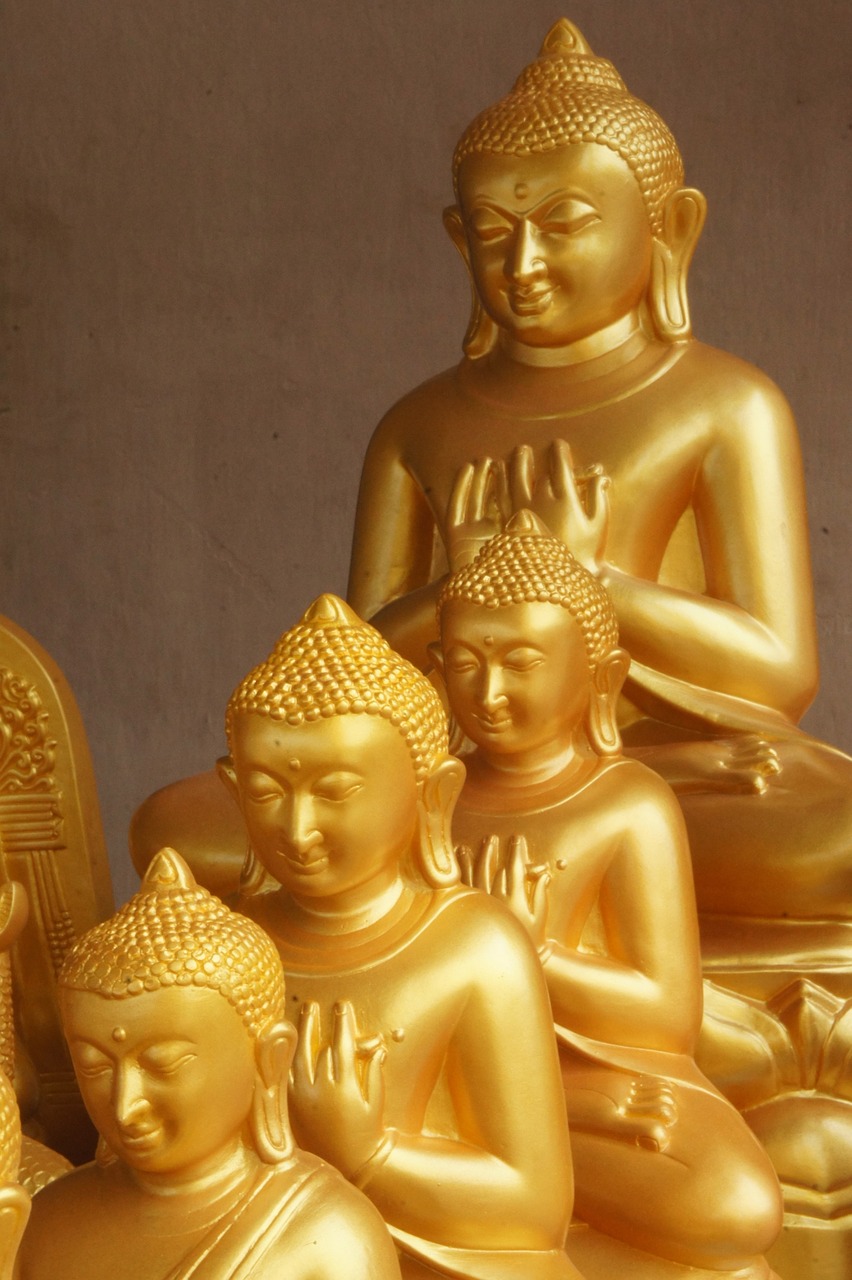buddha gold buddhism free photo