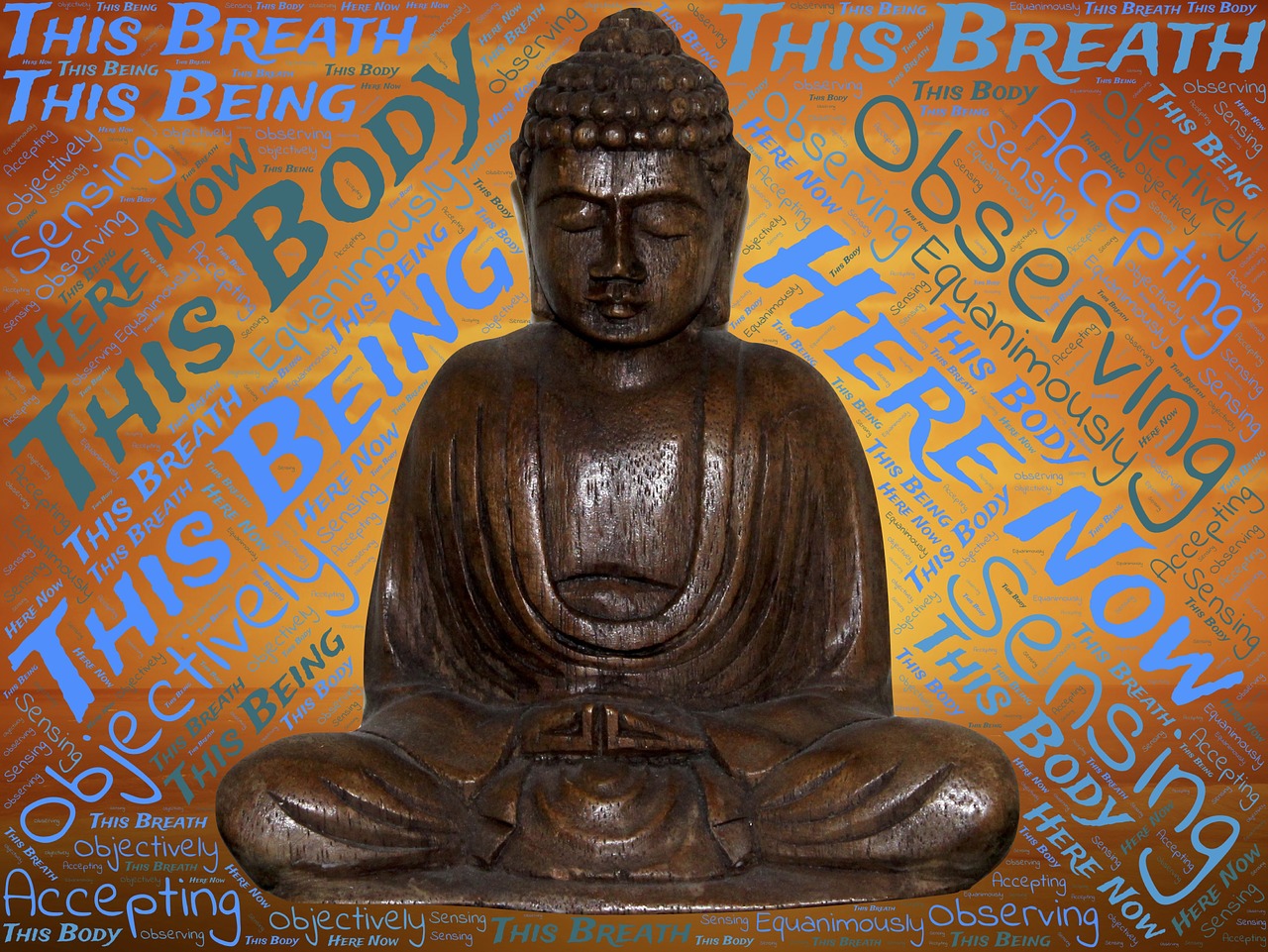buddha meditation contemplation free photo