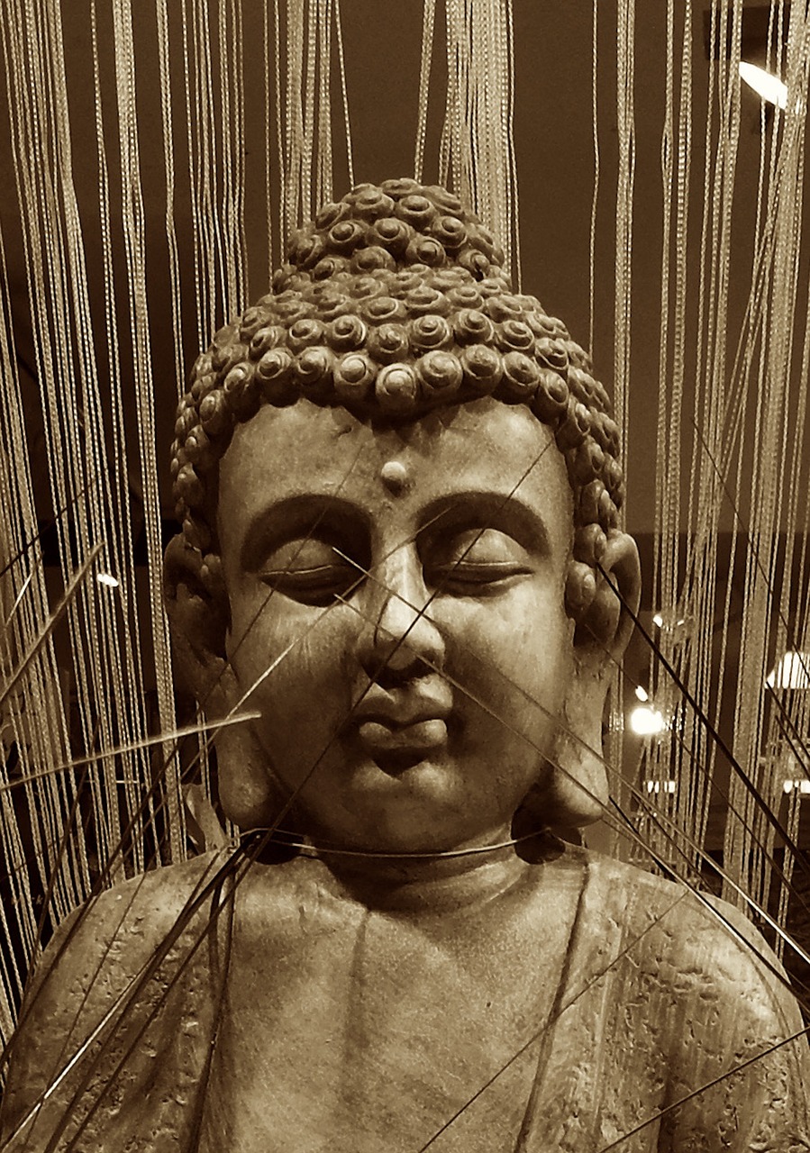 buddha buddhism sculpture free photo