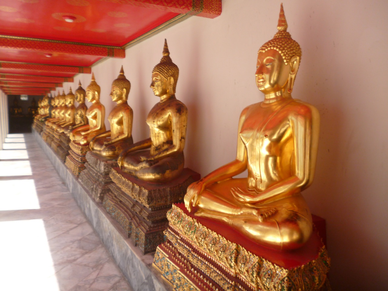 buddha floor temple free photo