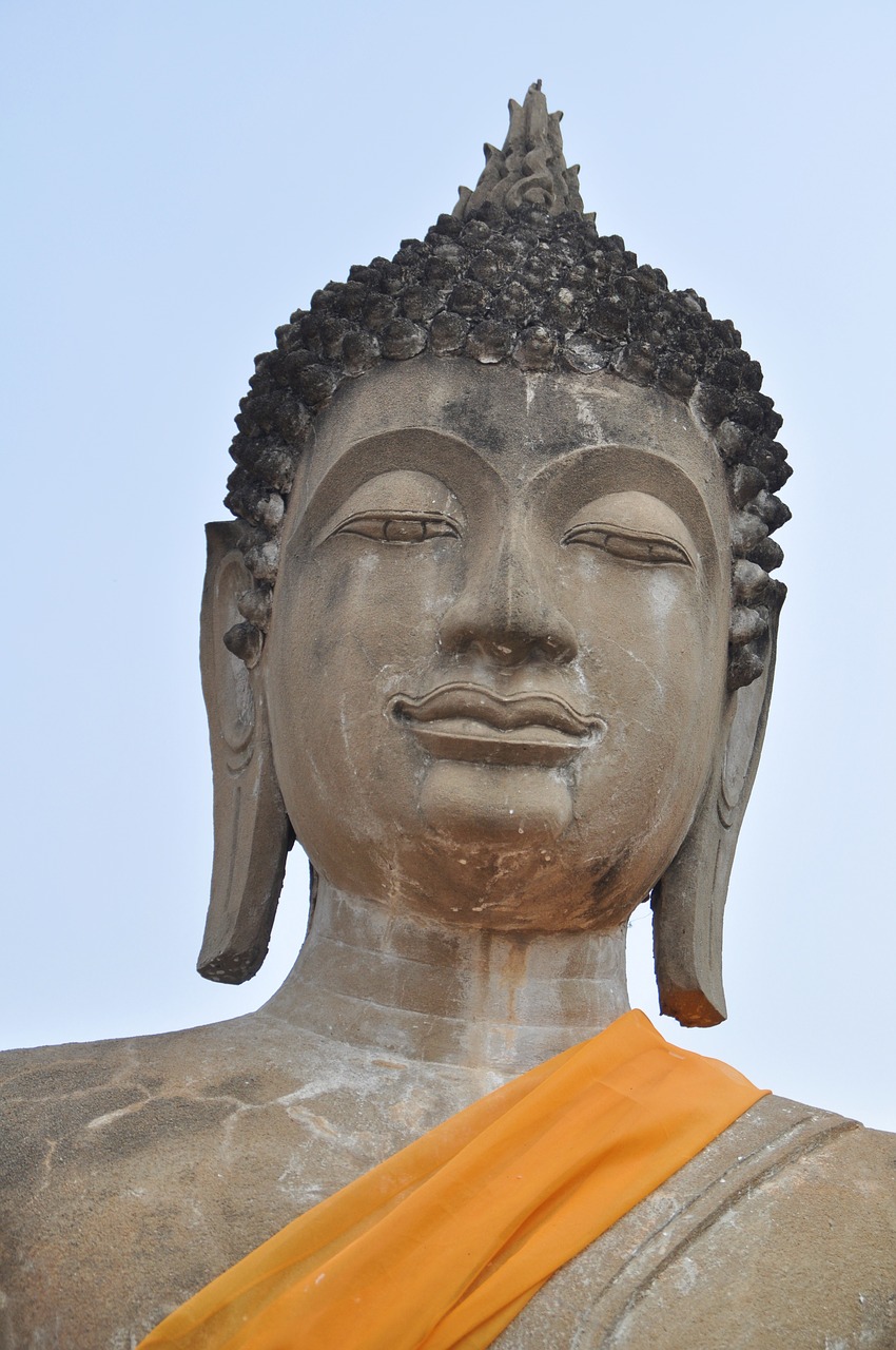 buddha ayutthaya thailand free photo