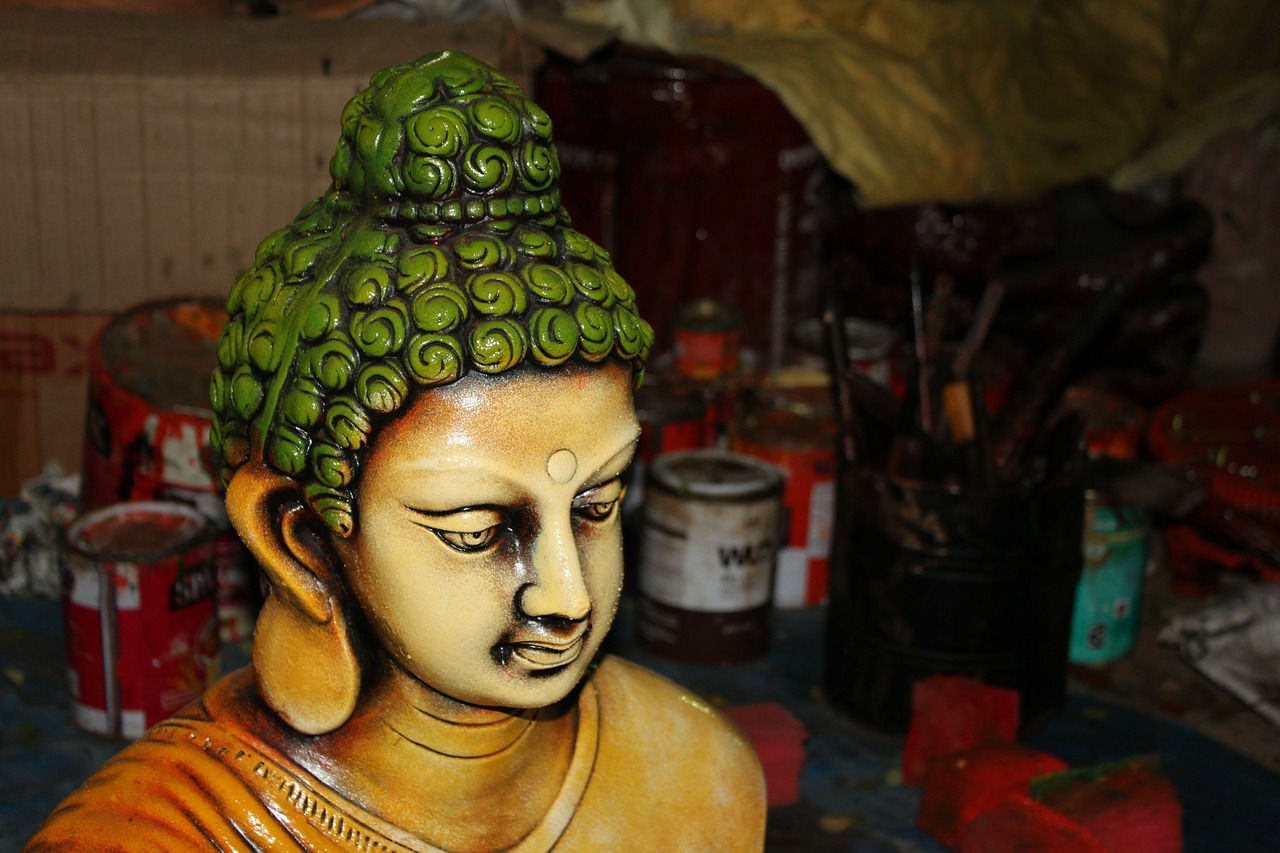 buddha religion background free photo