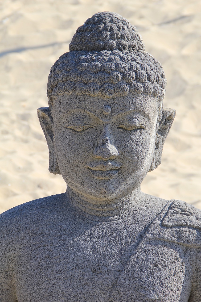 buddha beach holiday free photo