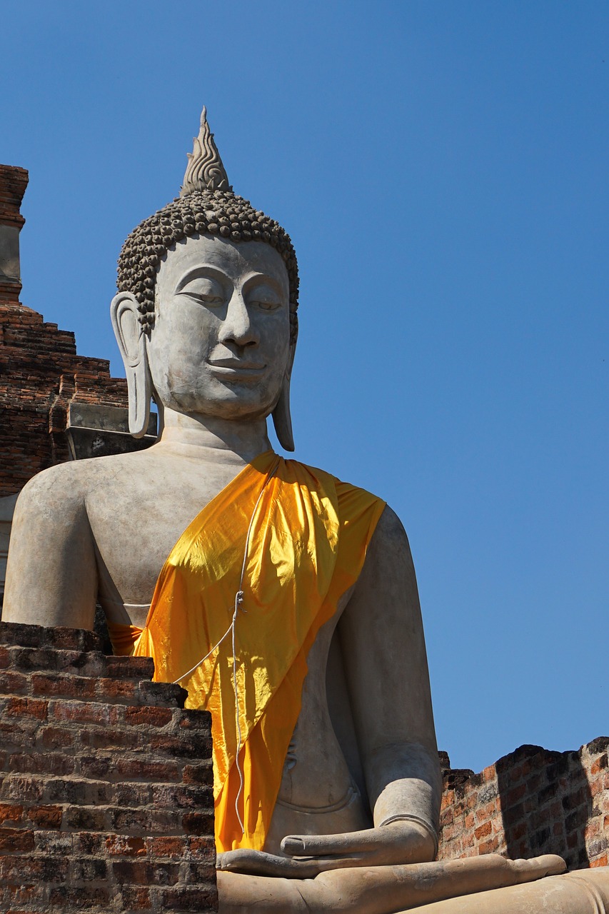 buddha thailand ayutthaya free photo