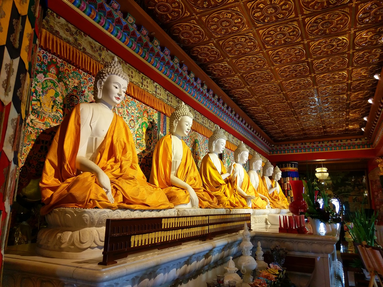 buddha seven such as buddhism free photo