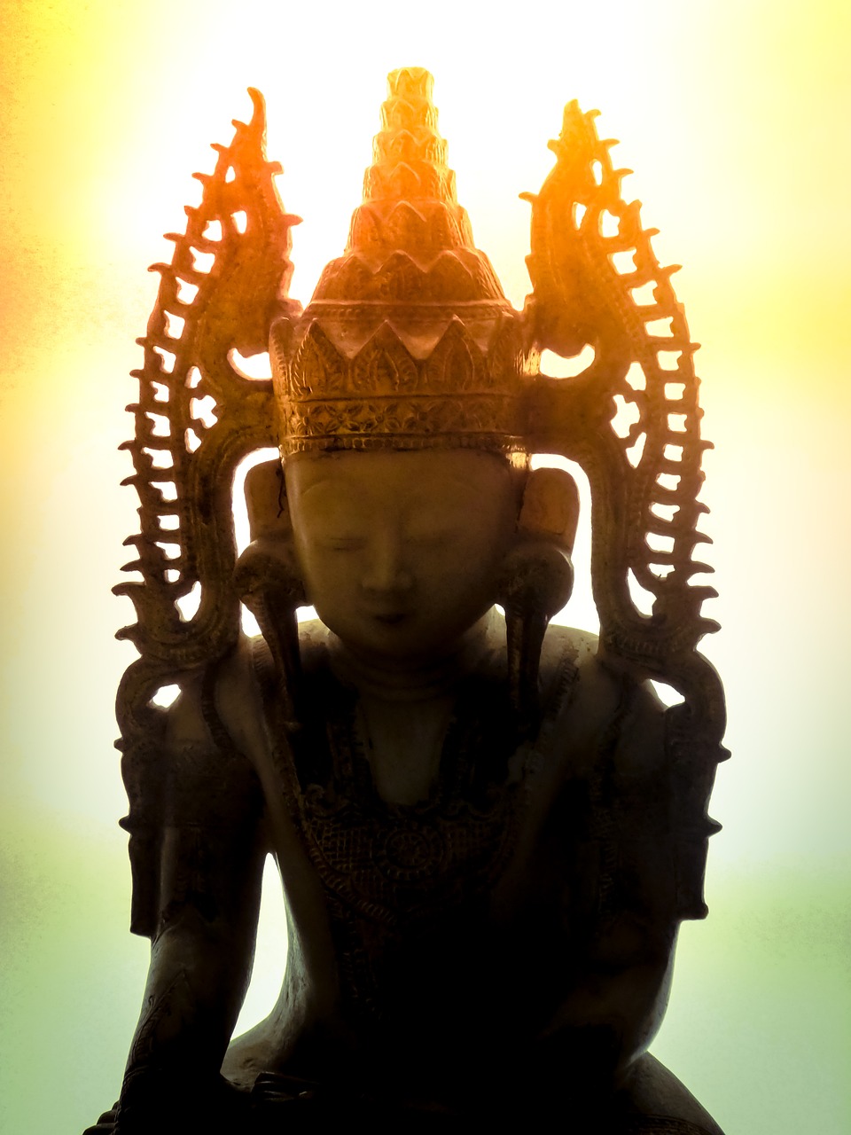buddha statue meditation free photo