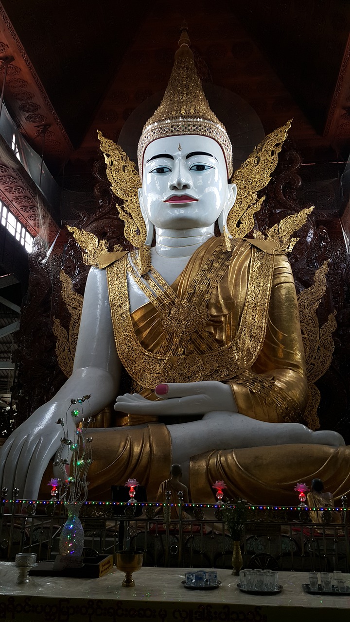 buddha myanmar temple free photo