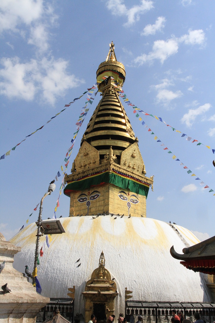 buddha stupa nepal free photo