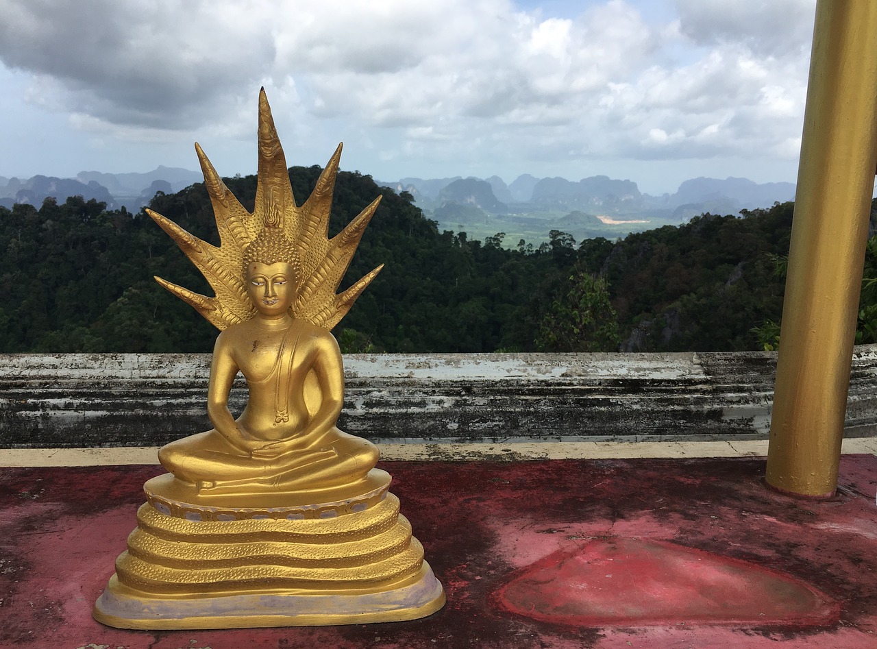 buddha tiger cave temple krabi free photo