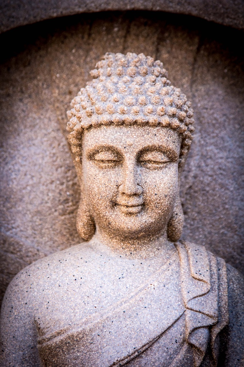 buddha religion statue free photo