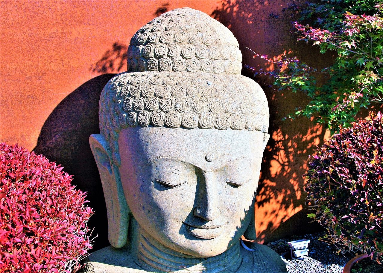 buddha zen autumn free photo