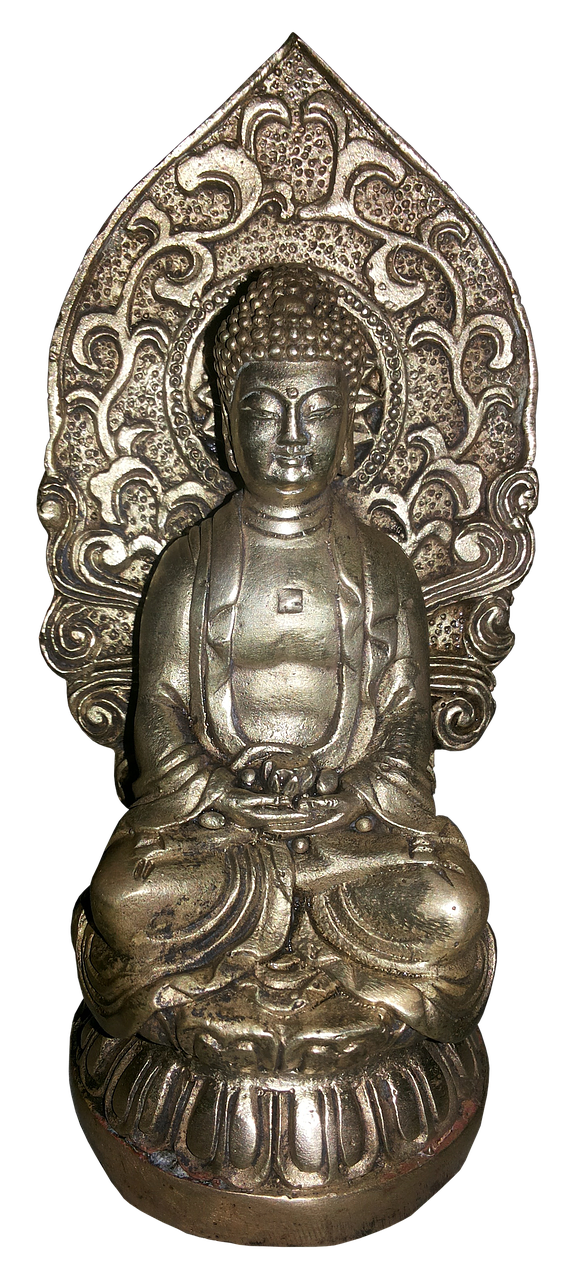 buddha pray figure free photo