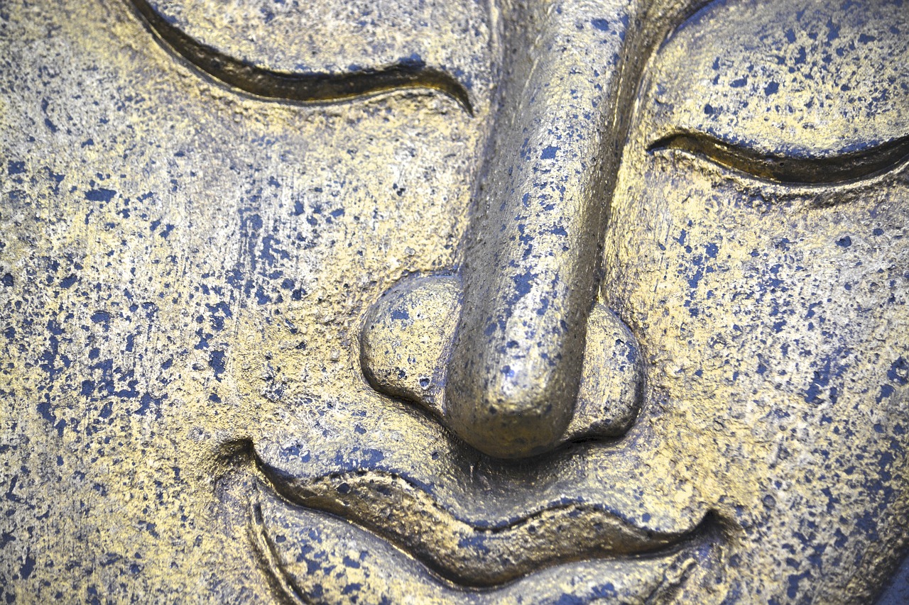 buddha smile buddhism free photo