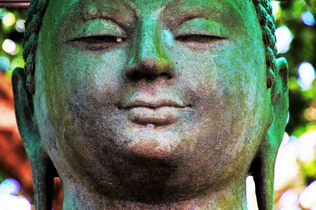 buddha portrait face free photo