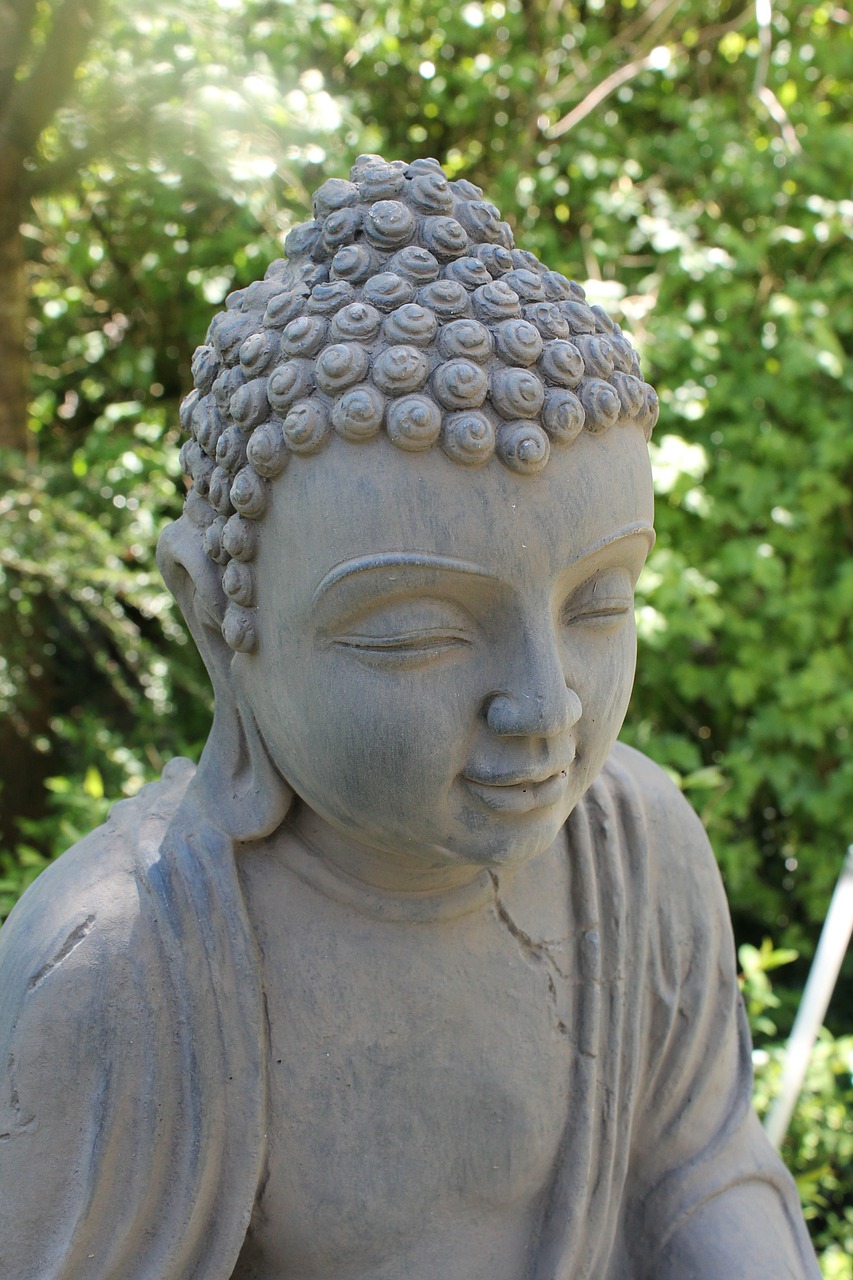 buddha bust buddhism free photo