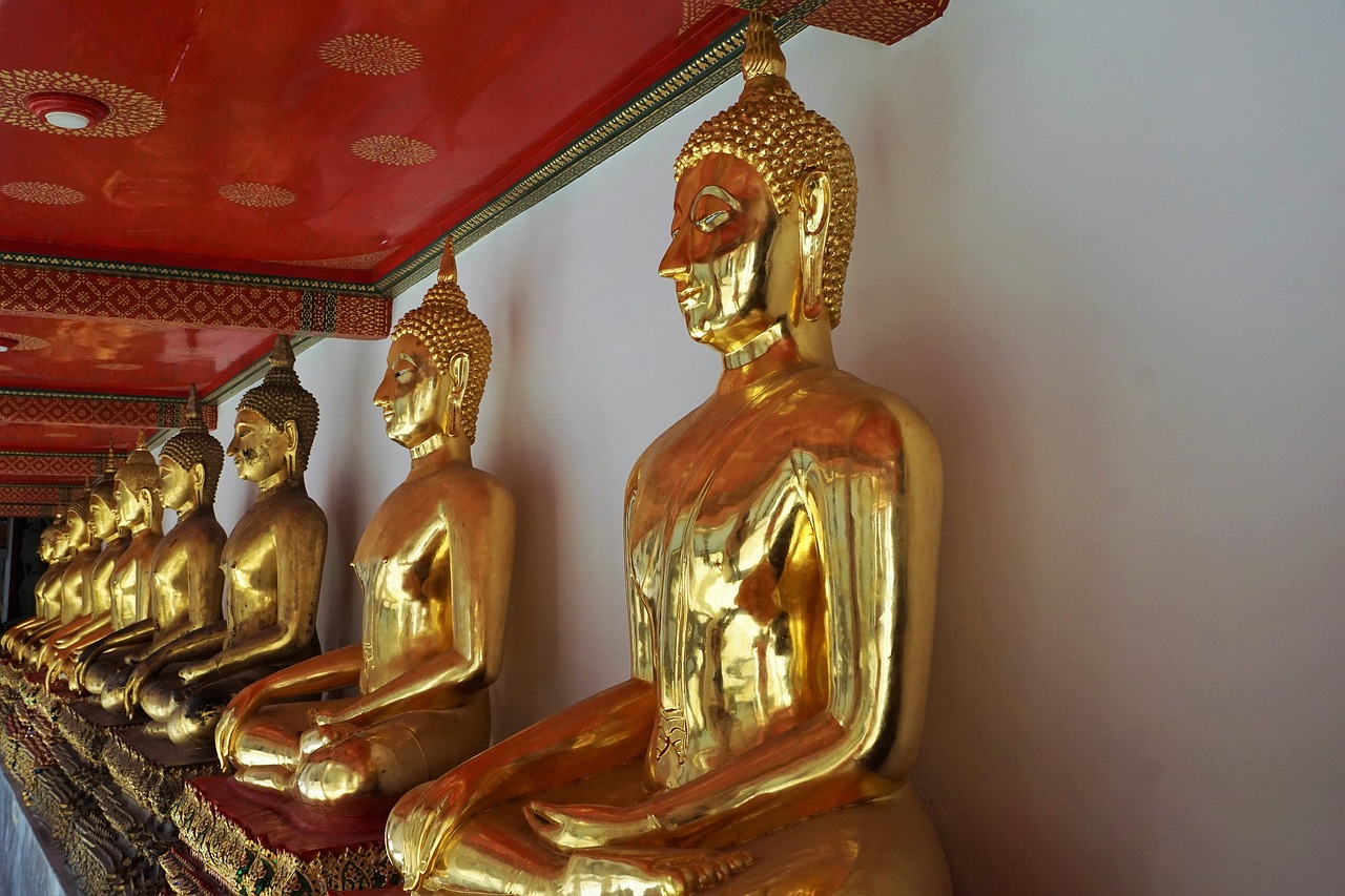 buddha religion golden free photo