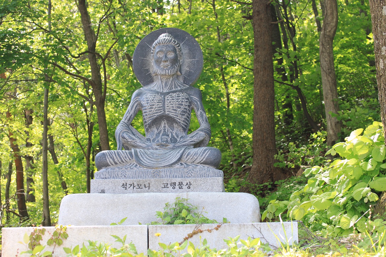 buddha  stone  black free photo