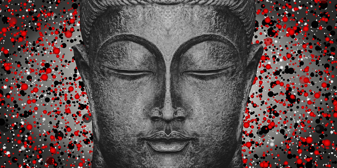 buddha  red  zen free photo