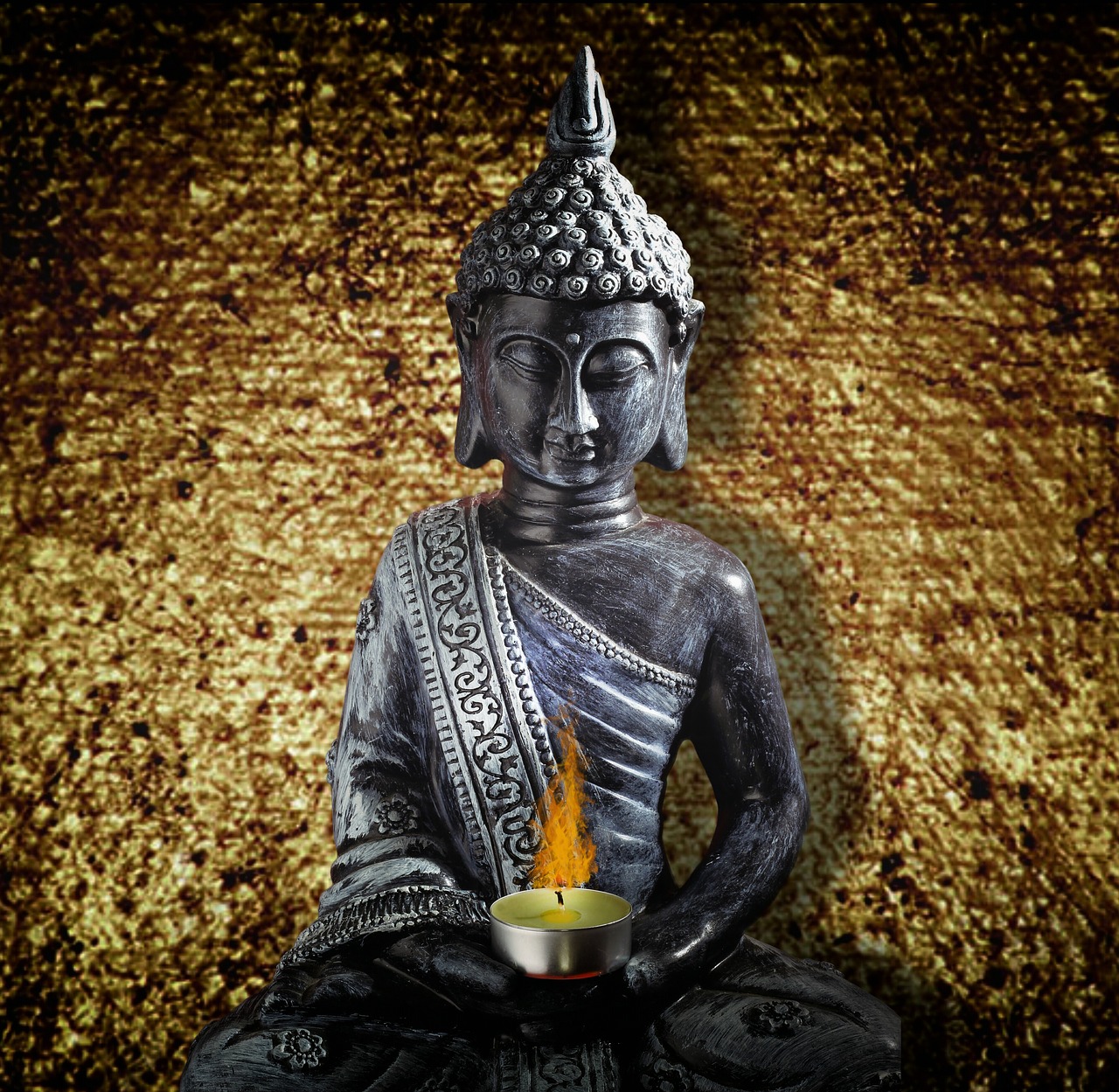 buddha  statue  sitting free photo