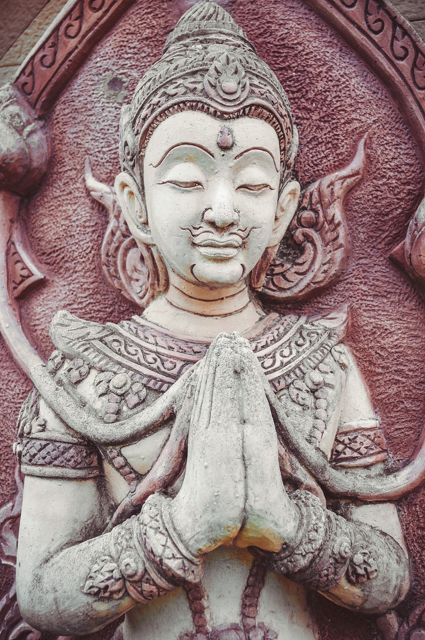 buddha  bas relief  asia free photo